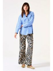 Garcia Spodnie w kolorze beżowym rozmiar: M. Brązowe spodnie materiałowe damskie Garcia, bez wzorów, z materiału. Za 113.99 zł.