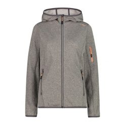 Bluza damska turystyczna CMP 30H5856. Brązowe bluzy damskie CMP, l, bez wzorów, z materiału, bez kaptura. Za 299.45 zł.