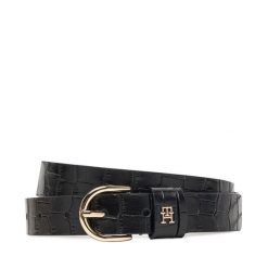 Pasek Damski Tommy Hilfiger. Czarne paski damskie Tommy Hilfiger, bez wzorów. Za 169.99 zł.