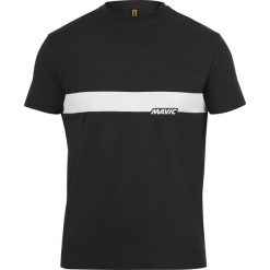 Koszulka Mavic Corporate Stripe. Czarne koszulki damskie MAVIC, bez wzorów, bez kołnierzyka, bez ramiączek. Za 192.50 zł.