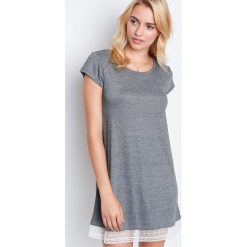 Etam - Koszulka piżamowa Warm Day. Szare koszule nocne i halki Etam, z poliesteru. Za 119.90 zł.