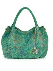 Mia Tomazzi Skórzana torebka "Gonfalone" w kolorze zielonym - 24 x 21 x 13 cm rozmiar: onesize. Zielone torebki klasyczne damskie Mia Tomazzi, z materiału, przez ramię, bez dodatków. Za 217.99 zł.