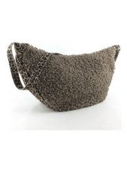 Marlon Skórzana saszetka w kolorze szarym - 48 x 24 x 18 cm rozmiar: onesize. Szare nerki i saszetki damskie Marlon, bez wzorów, z materiału. Za 187.95 zł.