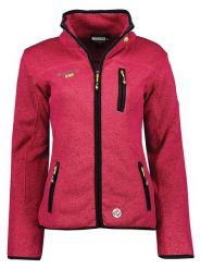 Geographical Norway Kurtka polarowa w kolorze różowym rozmiar: L. Różowe kurtki damskie Geographical Norway, l, z polaru, bez kołnierzyka. Za 118.56 zł.