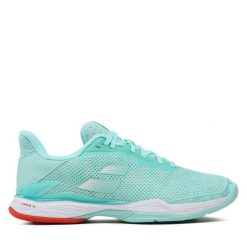 Buty do tenisa Babolat. Niebieskie obuwie sportowe damskie BABOLAT, tenisowe. Za 539.99 zł.