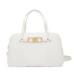 Torebka Armani Exchange. Białe torebki klasyczne damskie Armani Exchange, bez dodatków. Za 629.99 zł.