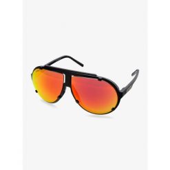 Okulary przeciwsłoneczne Uvex Esntl Pina - black matt/mirror red. Czarne okulary przeciwsłoneczne damskie UVEX. Za 308.99 zł.