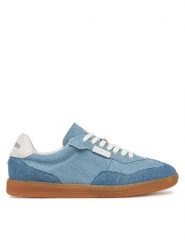Steve Madden Sneakersy Emporia SM11003419 Niebieski. Niebieskie obuwie sportowe damskie Steve Madden, z materiału, bez zapięcia. Za 259.99 zł.