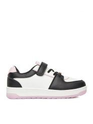 DeeZee Sneakersy CEO-SS24JJYF Biały. Białe buty sportowe dziewczęce DeeZee, bez wzorów, z materiału, bez zapięcia. Za 119.99 zł.