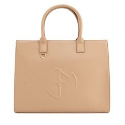 Torebka Eva Minge. Brązowe torebki klasyczne damskie Eva Minge, bez dodatków. Za 251.99 zł.