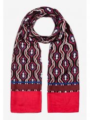 More & More Szal w kolorze czerwono-czarno-niebieskim - 180 x 70 cm rozmiar: onesize. Czarne szaliki damskie More & More, bez wzorów, z materiału. Za 65.54 zł.