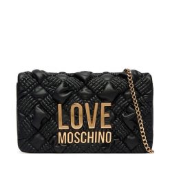 Torebka LOVE MOSCHINO. Czarne torebki wieczorowe damskie Love Moschino, bez wzorów, bez dodatków. Za 839.99 zł.