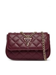 Guess Torebka J5YZ17 WGT10 Bordowy. Czerwone torebki klasyczne damskie Guess, ze skóry, bez dodatków. Za 264.99 zł.