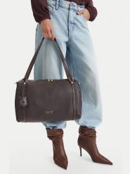 Nine West Torebka CEO-STATE RHYTHM-LDA9529 Brązowy ciemny. Brązowe torebki klasyczne damskie Nine West, ze skóry, bez dodatków. Za 259.99 zł.