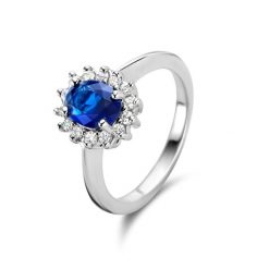Parte Di Me Pierścionek Parte Di Me Mia Colore Azure - srebro Pierścionki 1 ct Damski. Niebieskie pierścionki damskie Parte Di Me, z cyrkonią, srebrne. Za 185.99 zł.