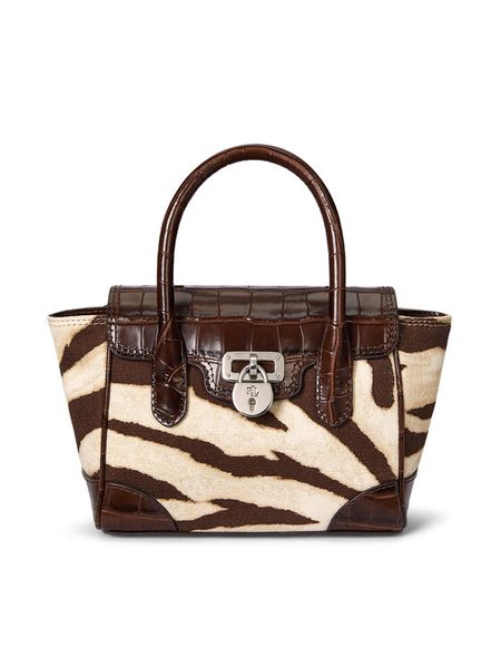 LAUREN RALPH LAUREN Torebka 431969470001 Brązowy. Brązowe torebki klasyczne damskie Lauren Ralph Lauren, z materiału, bez dodatków. Za 969.99 zł.