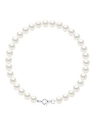 Pearl Addict Bransoletka z perłami w kolorze białym rozmiar: onesize. Białe bransoletki damskie Pearl Addict, srebrne. Za 252.99 zł.