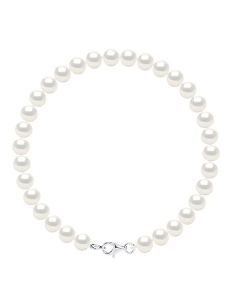 Pearl Addict Bransoletka z perłami w kolorze białym rozmiar: onesize. Białe bransoletki damskie Pearl Addict, srebrne. Za 252.99 zł.