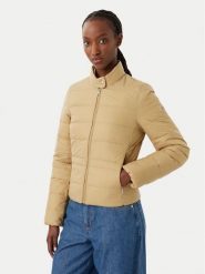 Tommy Hilfiger Kurtka przejściowa WW0WW51094 Beżowy Regular Fit. Brązowe kurtki damskie Tommy Hilfiger, xl, bez wzorów, z syntetyku, bez kaptura. Za 849.99 zł.