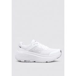 Tenisówki Skechers Model Max Cushioning Endea Kolor Biały. Białe trampki damskie Skechers, bez wzorów, z tkaniny, bez zapięcia. W wyprzedaży za 319.85 zł.