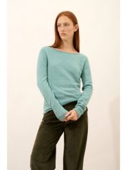 Just Cashmere Kaszmirowy sweter "Grace" w kolorze turkusowym rozmiar: S. Niebieskie swetry klasyczne damskie Just Cashmere, s, z kaszmiru, bez kołnierzyka. Za 361.99 zł.