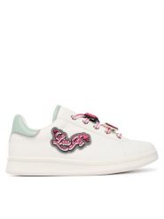 Liu Jo Sneakersy Ginny 01 4F6011 EX014 S Biały. Białe buty sportowe dziewczęce Liu Jo, ze skóry, bez zapięcia. Za 369.99 zł.