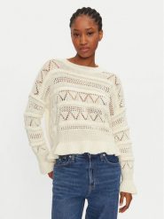 Haveone Sweter MEV-M119 Écru Regular Fit. Swetry klasyczne damskie Haveone, m, z wełny, bez kołnierzyka. Za 449.99 zł.