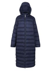 Icepeak Płaszcz pikowany "Moraine" w kolorze granatowym rozmiar: 46. Niebieskie płaszcze damskie Icepeak, bez wzorów, bez kaptura. Za 491.99 zł.