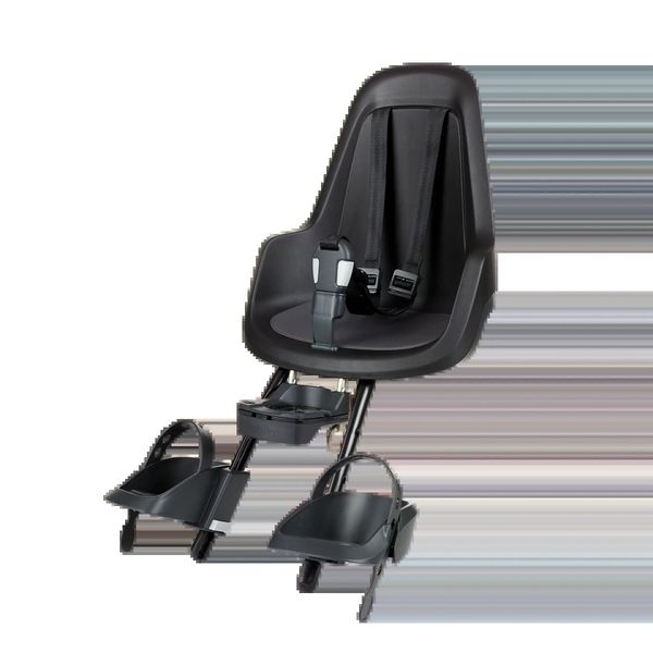 Przedni Fotelik Rowerowy GO Mini do Aheadsetów Standardowych i ICR. Czarne foteliki rowerowe BOBIKE. Za 449.90 zł.