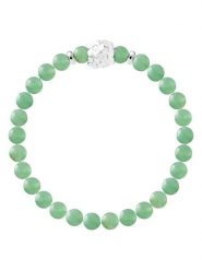 Pearline bransoletka z awenturynem rozmiar: onesize. Szare bransoletki damskie Pearline, srebrne. Za 217.99 zł.