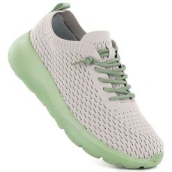 Półbuty sportowe damskie beżowe NEWS 26TX02-168. Brązowe obuwie sportowe casual damskie NEWS, z tkaniny, bez zapięcia. Za 179.99 zł.