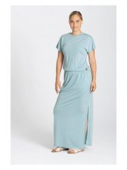 Super.natural Sukienka "Feel Good" w kolorze błękitnym rozmiar: S. Niebieskie sukienki damskie super.natural, bez wzorów, z wełny, bez ramiączek. Za 173.99 zł.