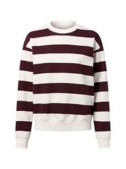 Marie Lund Bluza damska Kobiety Bawełna lila|biały w paski, XXL. Białe bluzy damskie Marie Lund, xxl, bez wzorów, z bawełny, bez kaptura. Za 139.95 zł.