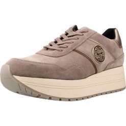 Buty GEOX D55MZA 022NF Brązowy. Brązowe obuwie trekkingowe damskie Geox, ze skóry, bez zapięcia. Za 450.99 zł.