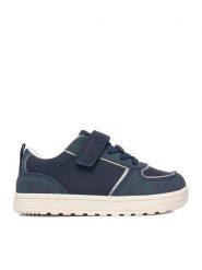 Go Soft Sneakersy CEO-629-003-1 Granatowy. Niebieskie buty sportowe chłopięce GO SOFT, ze skóry, bez zapięcia. Za 99.99 zł.