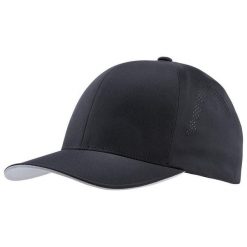 Czapka sportowa z daszkiem Head Delta Cap. Czarne czapki z daszkiem damskie Head, na jesień, bez wzorów. Za 139.99 zł.