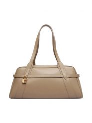 Elisabetta Franchi Torebka BS-31N-62E2-V1000 Beżowy ciemny. Brązowe torebki klasyczne damskie Elisabetta Franchi, ze skóry, bez dodatków. Za 4,249.00 zł.