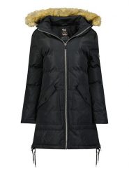 Canadian Peak Parka "Canelleak" w kolorze czarnym rozmiar: XL. Czarne parki damskie Canadian Peak, xl, bez kaptura. Za 228.38 zł.