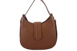 Shopperka skórzana BARBERINI'S j. brązowa 928-12. Brązowe shopper bag Barberinis, ze skóry, małe, bez dodatków. Za 255.99 zł.