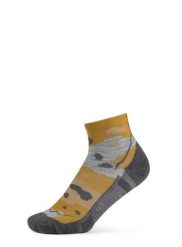 Skarpety turystyczne Buff Merino LIghtweight Quarter Sock LWQ2. Brązowe skarpetki damskie Buff, bez wzorów, z elastanu. Za 120.99 zł.