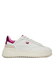 D.Franklin Sneakersy DFSH321094 Biały. Białe obuwie sportowe damskie D.Franklin, ze skóry, bez zapięcia. Za 249.99 zł.