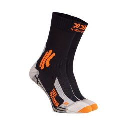 Skarpety trekkingowe X-Socks Trek Outdoor 4.0. Brązowe skarpetki damskie X Socks, bez wzorów. W wyprzedaży za 96.00 zł.