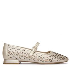 Baleriny Caprice. Szare balerinki damskie Caprice, bez wzorów. Za 399.99 zł.