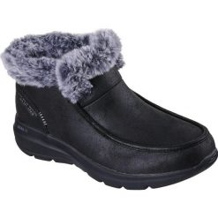Buty Skechers Glacial Ultra - Cozy Getaway, Kobiety. Czarne obuwie sportowe damskie Skechers, ze skóry ekologicznej, bez zapięcia, na fitness i siłownię. Za 590.00 zł.