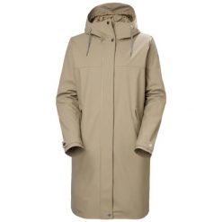 Damska kurtka wodoodporna Helly Hansen Moss. Brązowe kurtki damskie Helly Hansen, l, bez wzorów, z materiału, bez kaptura. Za 1,158.00 zł.