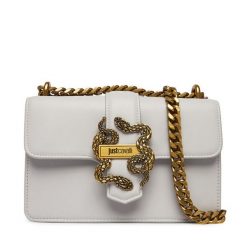 Torebka Just Cavalli. Szare torebki wieczorowe damskie Just Cavalli, bez wzorów, bez dodatków. Za 782.99 zł.