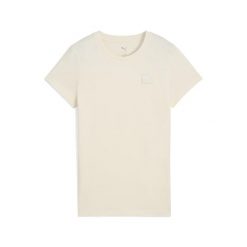 Damska koszulka ESS ELEVATED PUMA No Dye Color Mix. Brązowe bluzki damskie Puma, l, z aplikacjami, eleganckie, bez kołnierzyka, bez ramiączek. Za 82.99 zł.