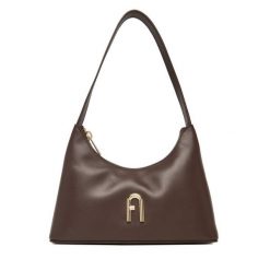 Torebka Furla. Brązowe torebki klasyczne damskie Furla, bez dodatków. Za 1,269.00 zł.