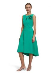 Vera Mont Sukienka w kolorze zielonym rozmiar: 38. Zielone sukienki damskie Vera Mont, z aplikacjami, bez ramiączek. Za 295.99 zł.