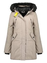 Canadian Peak Parka "Cheri" w kolorze beżowym rozmiar: XL. Brązowe parki damskie Canadian Peak, xl, bez kaptura. Za 201.55 zł.